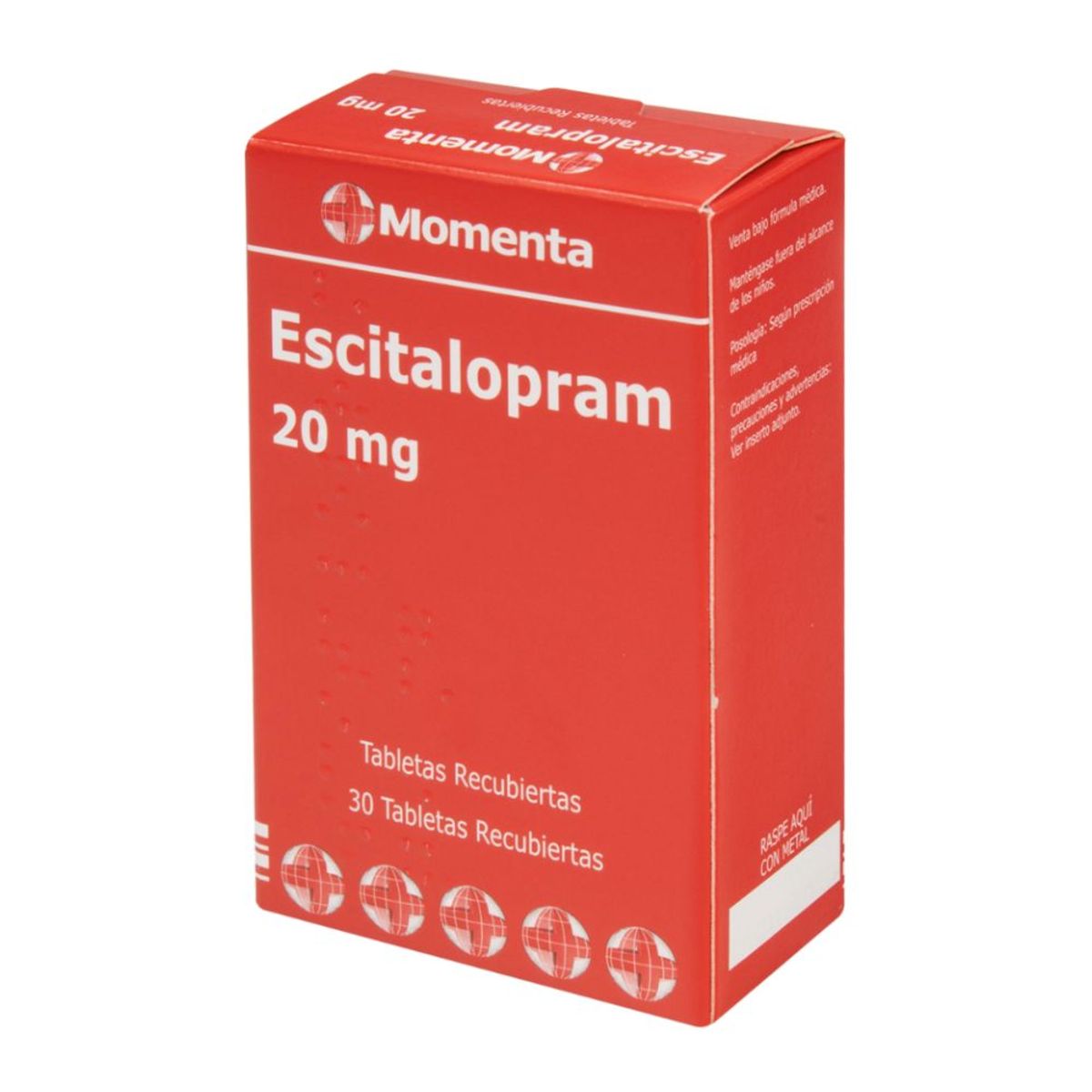 ESCITALOPRAM 20MG TABLETA RECUBIERTA EUROFARMA