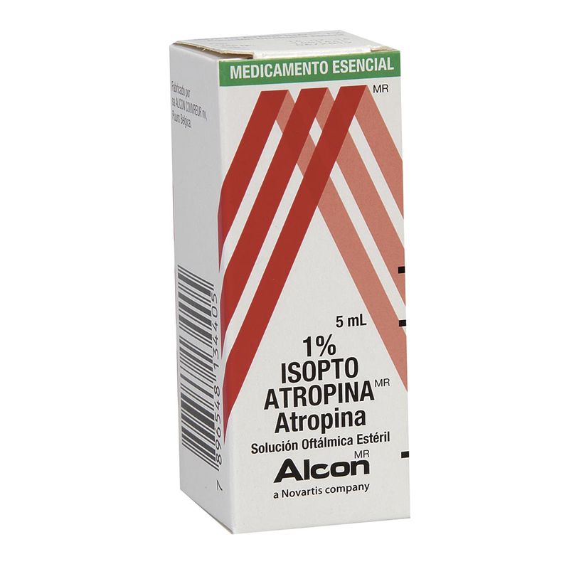 Isopto Atropina 1 % Caja Con Frasco Con 5 mL