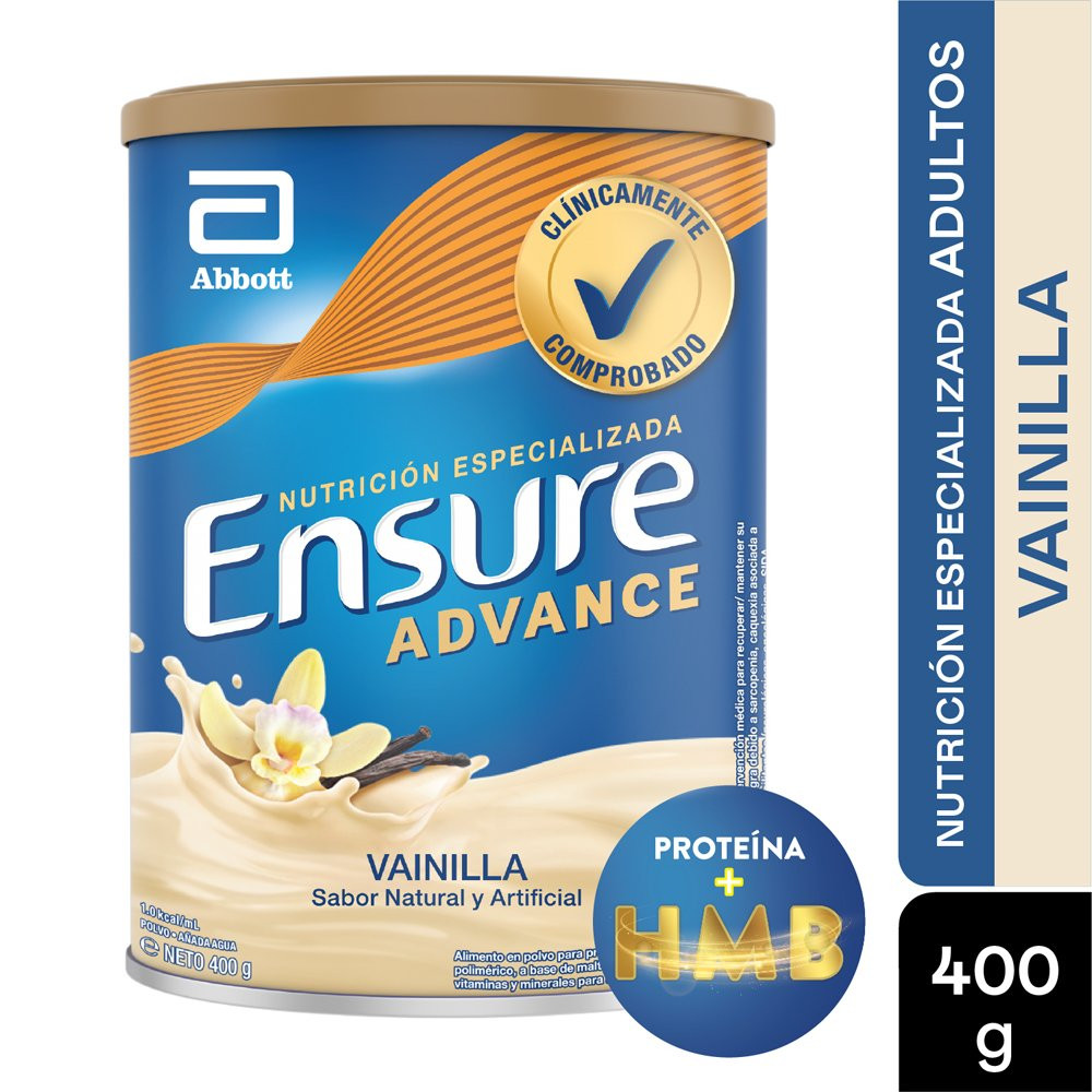 ENSURE ADVANCE VAINILLA 400 GR