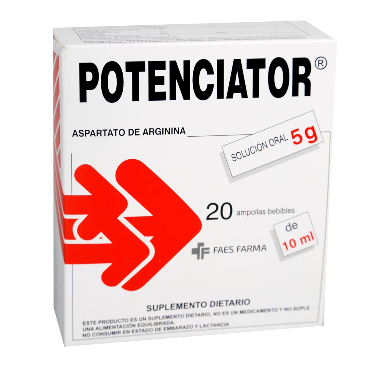 POTENCIATOR 20 AMPOLLAS DE 10 ML