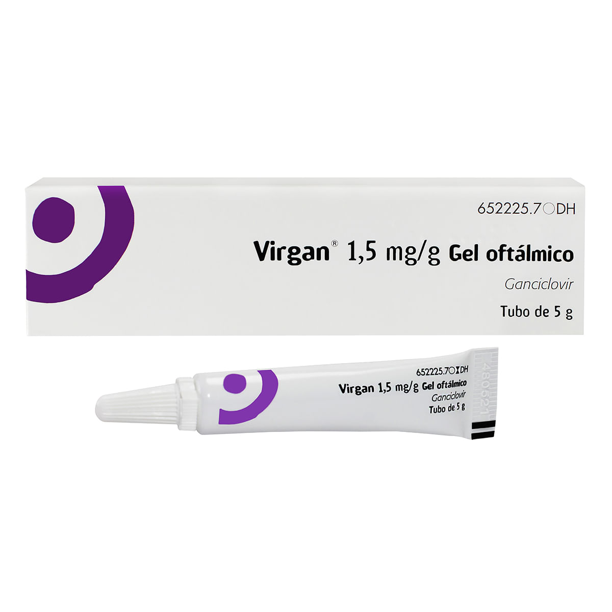 Virgan 1.5 mg / g Gel Oftálmico Caja Con Tubo Con 5 g