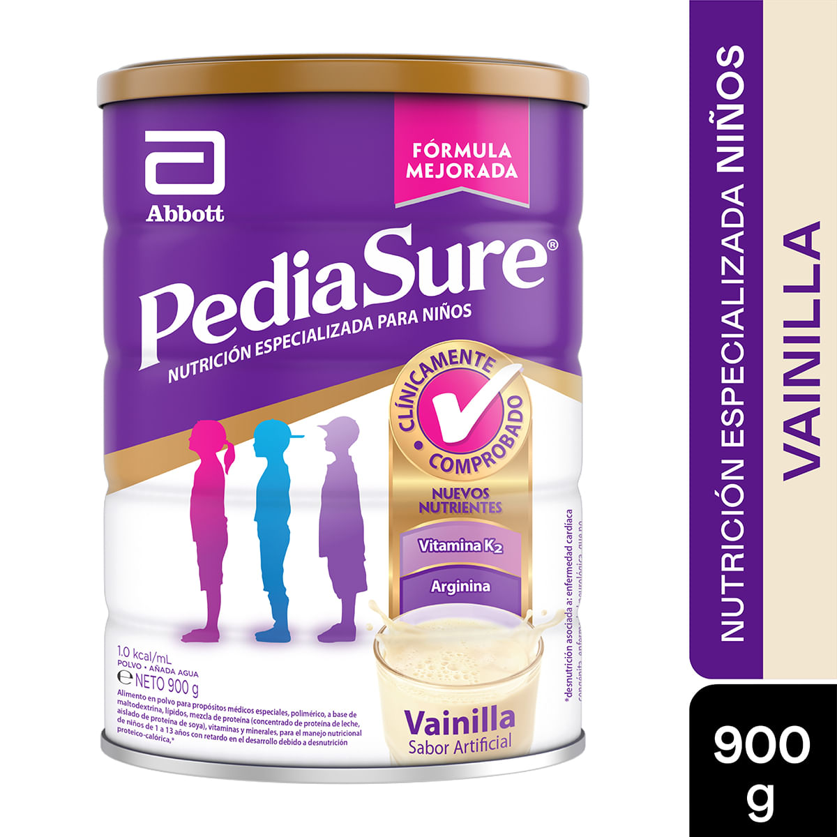 PEDIASURE POLVO VAINILLA 900 GR