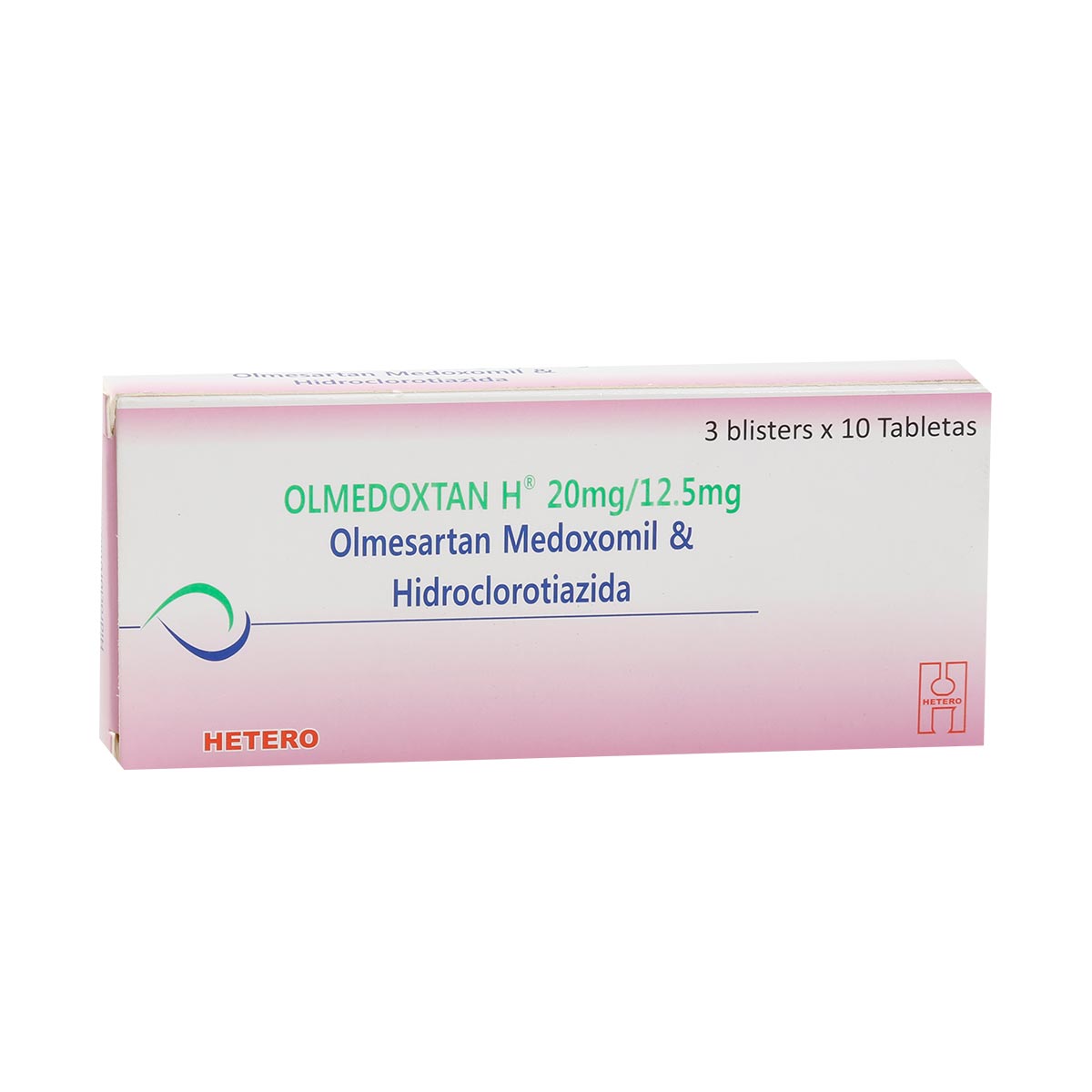 Olmedoxtan H 20 Mg/12.5 Mg Tableta Recubierta