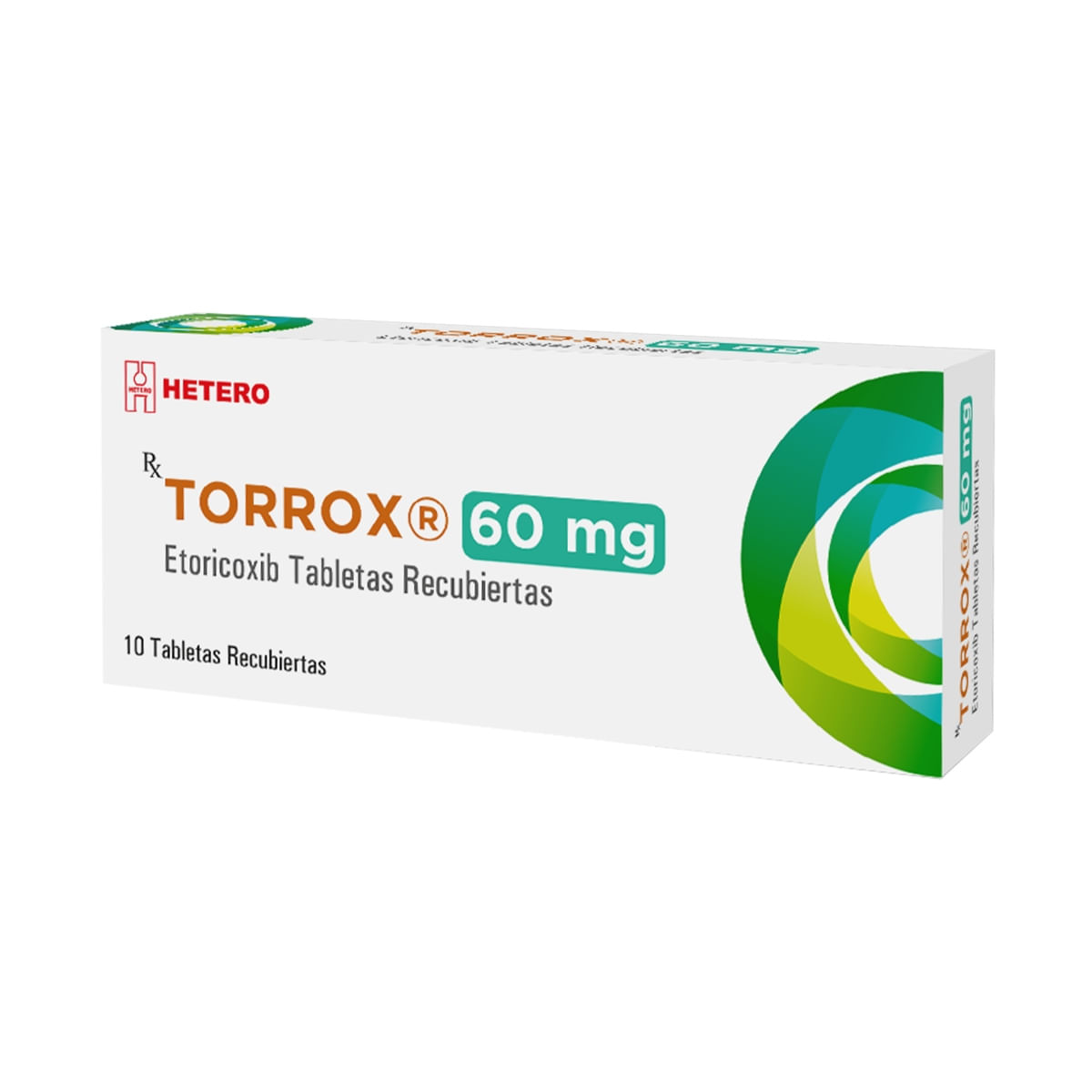 Torrox 60 mg Tableta Recubierta