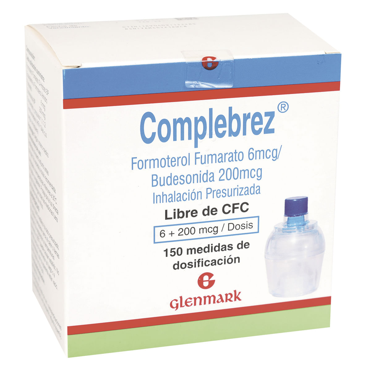 Complebrez 200+6 mcg Frasco Aerosol Con 150 Dosis