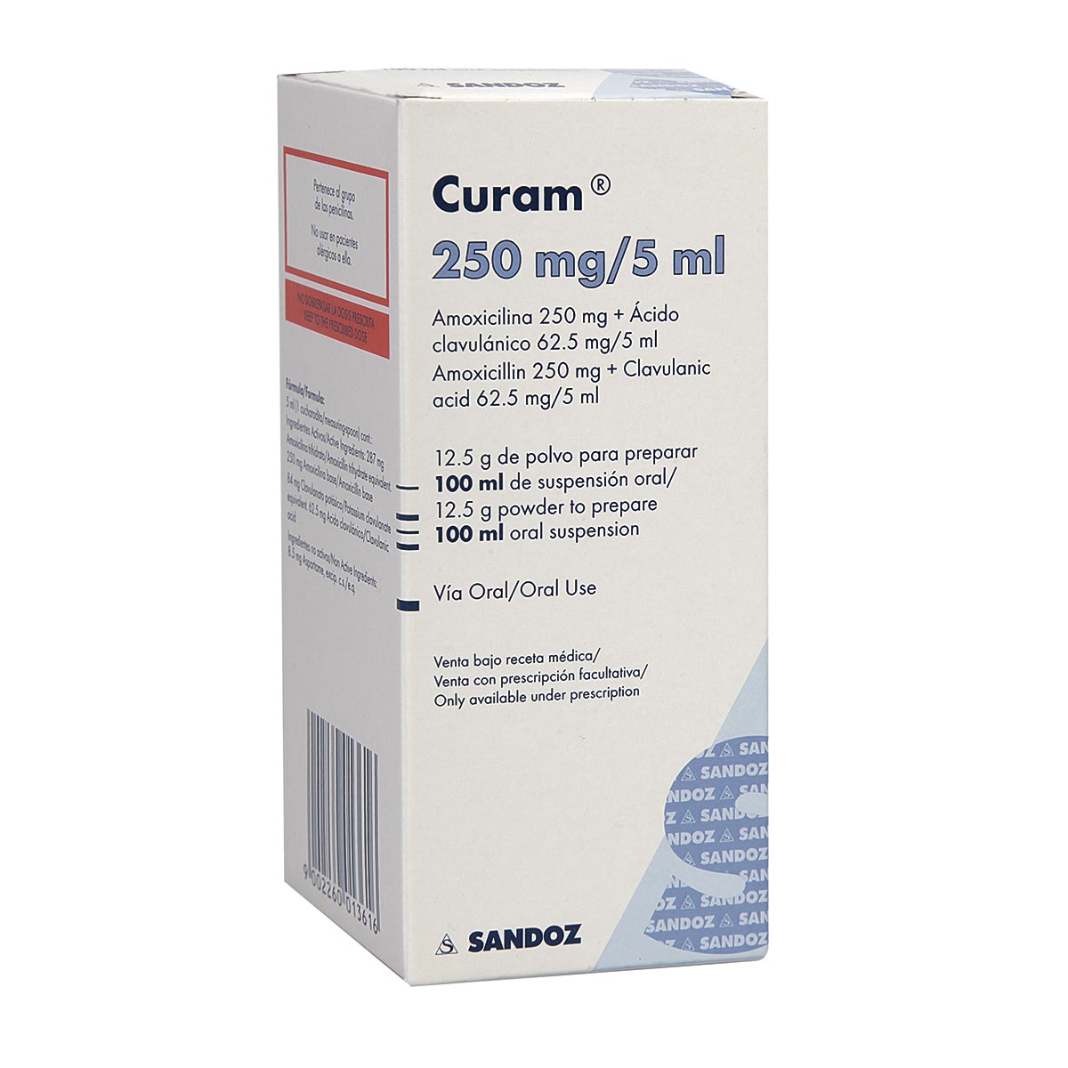 Curam 250 Mg/5ml Polvo Para Suspensión Oral