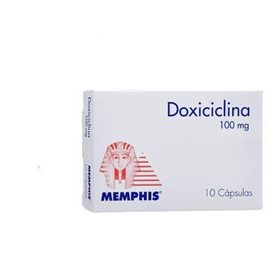 DOXICICLINA 100 MG 10 CAPSULAS MP