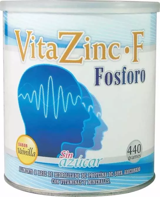 VITA ZINC-CON FOSFORO SIN AZUCAR 400