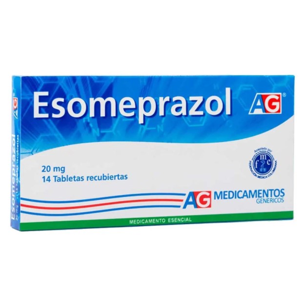 ESOMEPRAZOL 20 MG 14 TABLETAS LS