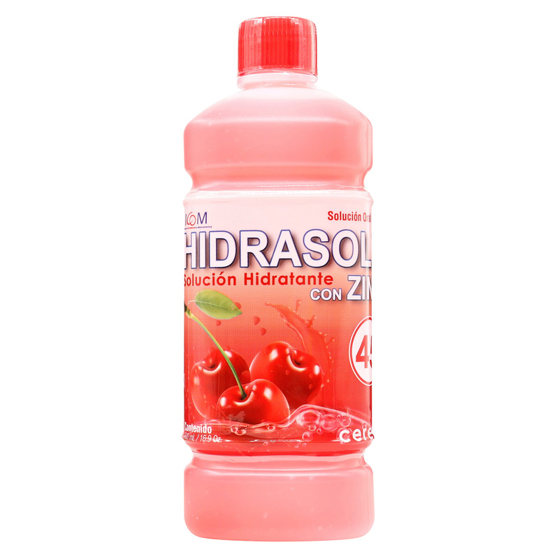 HIDRASOL 45 ZINC CEREZA 500 ML SUERO ORAL ICOM