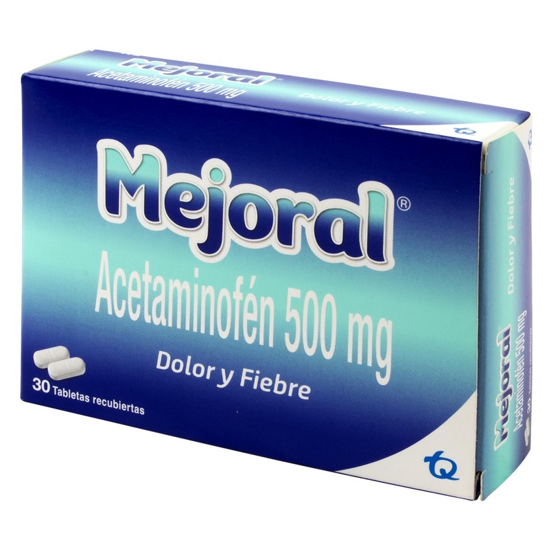 MEJORAL 500 MG 30 TABLETAS