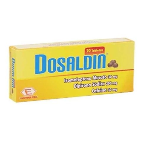 Dosaldin 30/300/30 Mg Caja Con 20 Tabletas