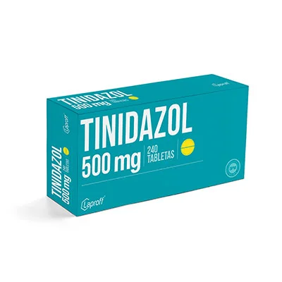 Tinidazol 500 mg Caja Con 240 Tabletas