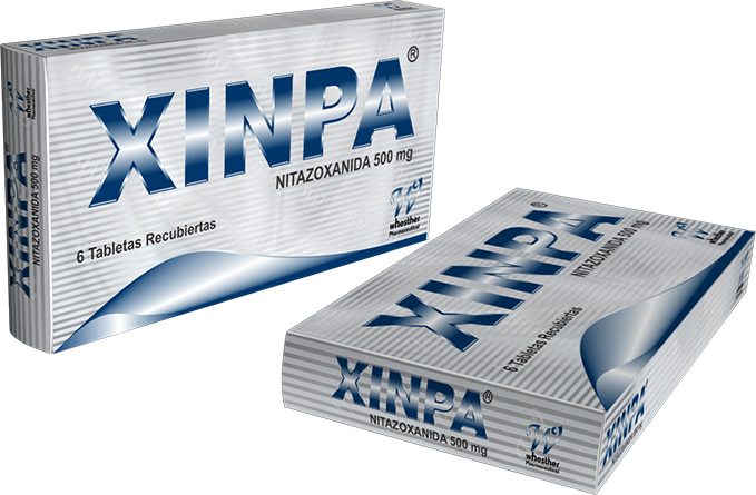 XINPA (NITAZOXADINA) 500MG 6 TABLETAS
