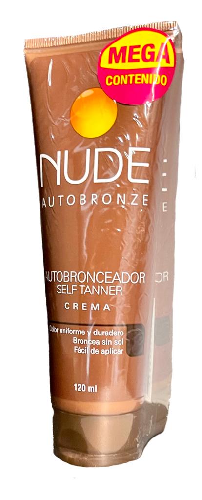 AUTOBRONCEADOR NUDE CREMA 120 ML