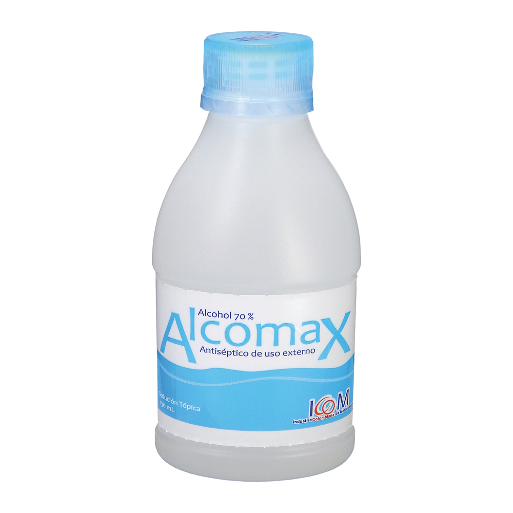 ALCOHOL ANTISEPTICO ALCOMAX 130 ML