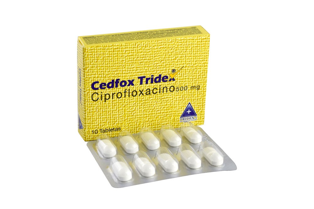 Cedfox 500 Mg Caja Con 10 Tabletas