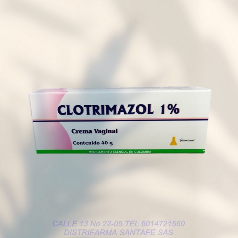 CLOTRIMAZOL 1% CREMA VAGINAL 40 GR FA