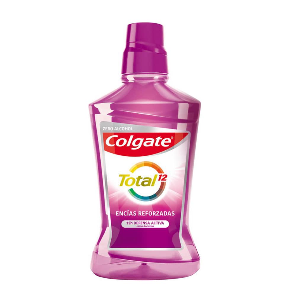 ENJUAGUE BUCAL COLGATE TOTAL 12 ENCIAS REFORZADAS 250 ML