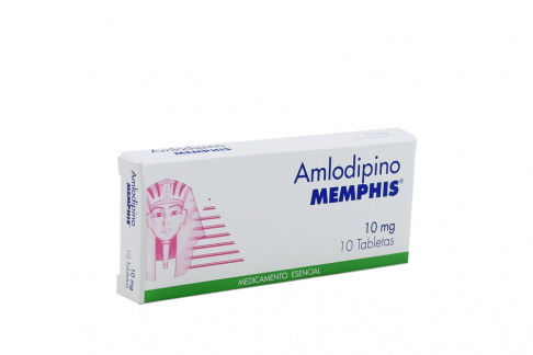 AMLODIPINO 10 MG 10 TABLETAS MP