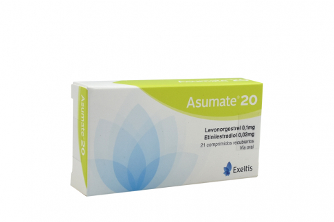 ASUMATE 20 21 COMPRIMIDOS