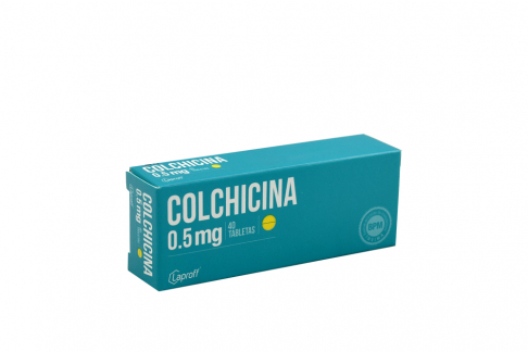 COLCHICINA 0.5 MG 40 TABLETAS LP