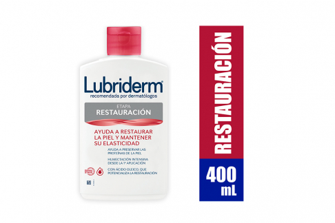 LUBRIDERM RESTAURACION 400 ML(EXH)