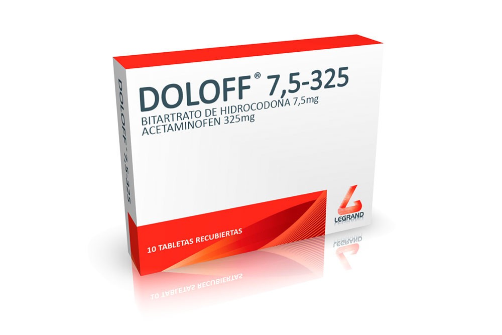 Dolof7.5 / 325 mg Caja Con 10 Tabletas Recubiertas