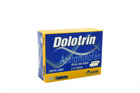Dolotrin 325 mg Caja Con 100 Tabletas
