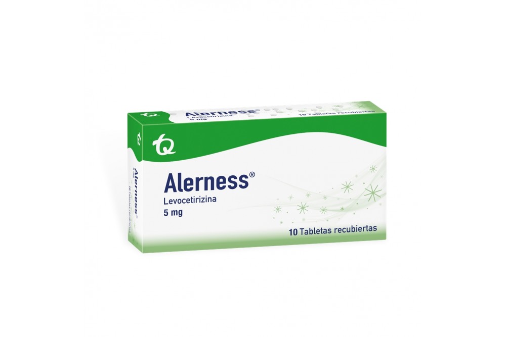 Alerness 5 mg Caja Con 10 Tabletas