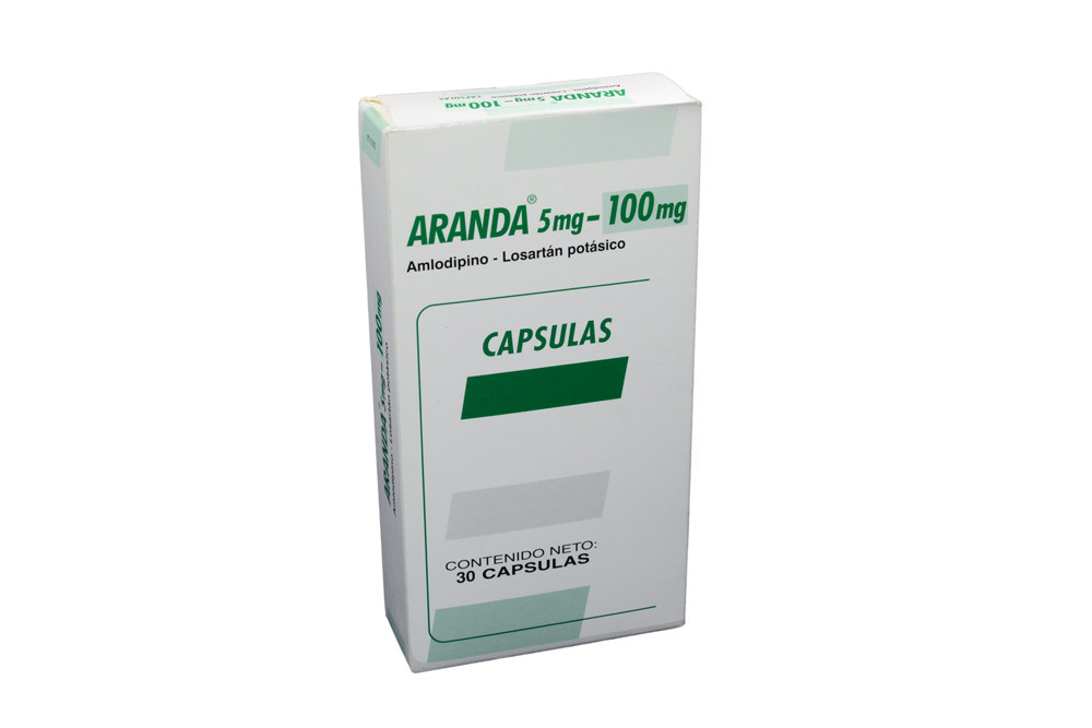 Aranda 5 / 100 mg Caja Con 30 Cápsulas