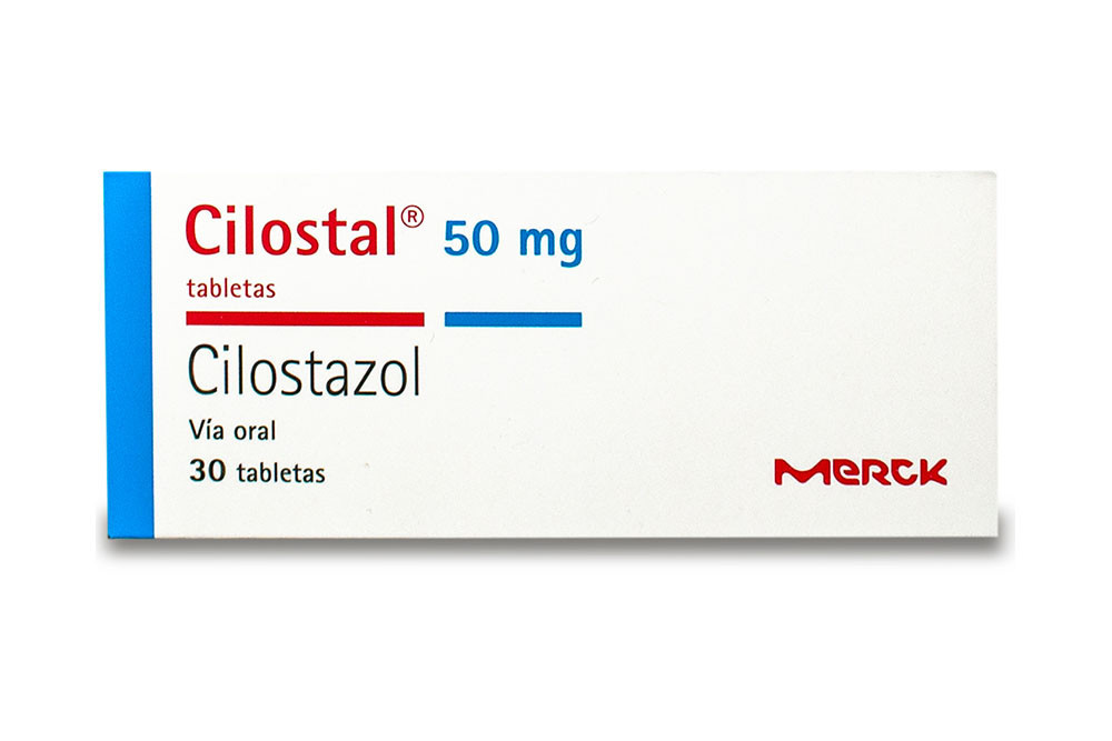 Cilostal 50 mg Caja Con 30 Tabletas