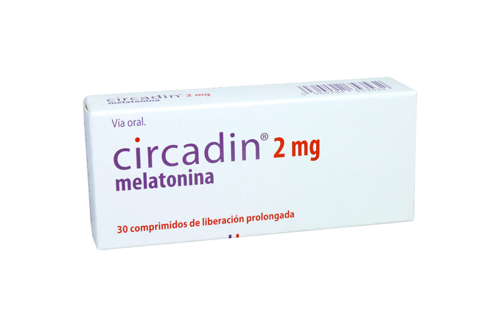 Circadin 2 Mg Caja Con 30 Comprimidos De Liberación Prolongada.