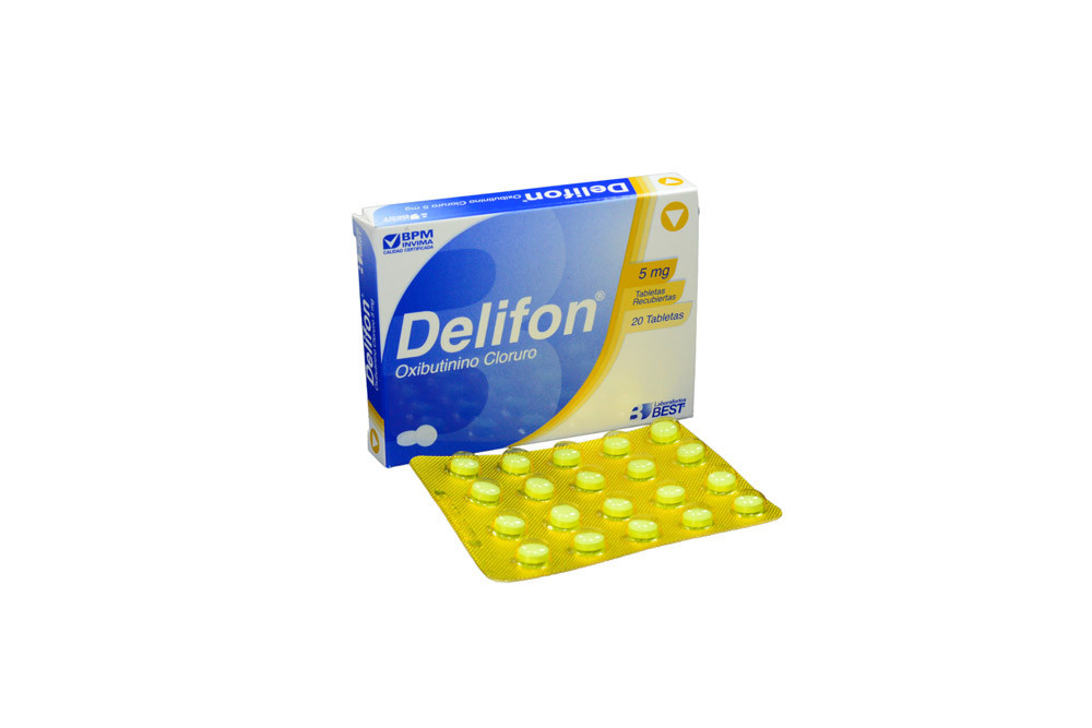 Delifon 5 mg Caja Con 20 Tabletas Recubiertas