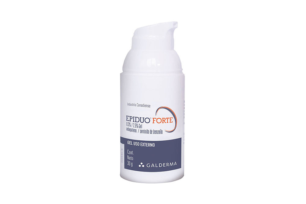 Epiduo Forte 0,3 % / 25 % Gel Tópico Caja Con Frasco Con 30 g