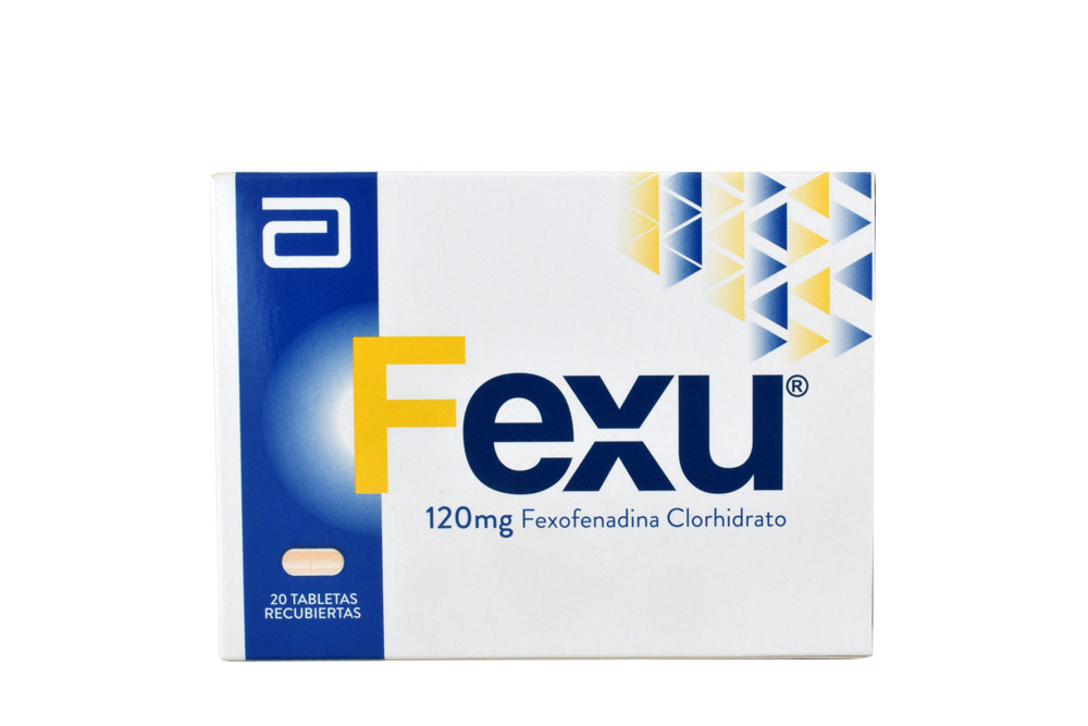 Fexu 120 mg Caja Con 20 Tabletas Recubiertas