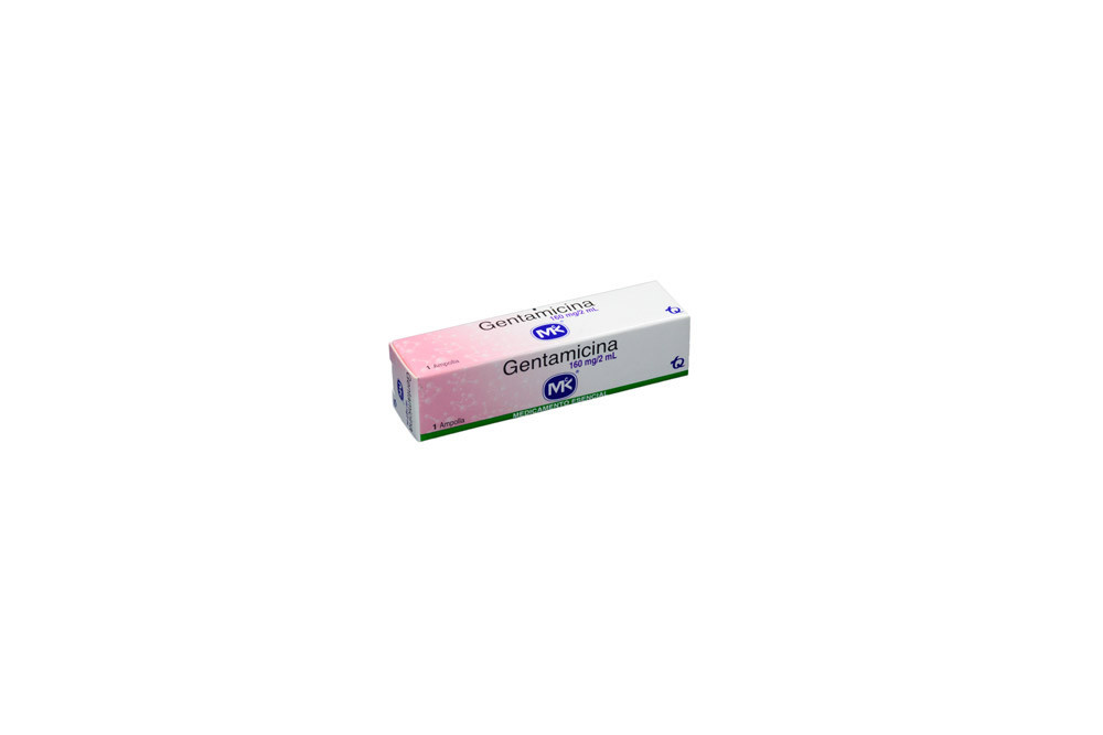 Gentamicina 160 mg Caja Con 1 Ampolla