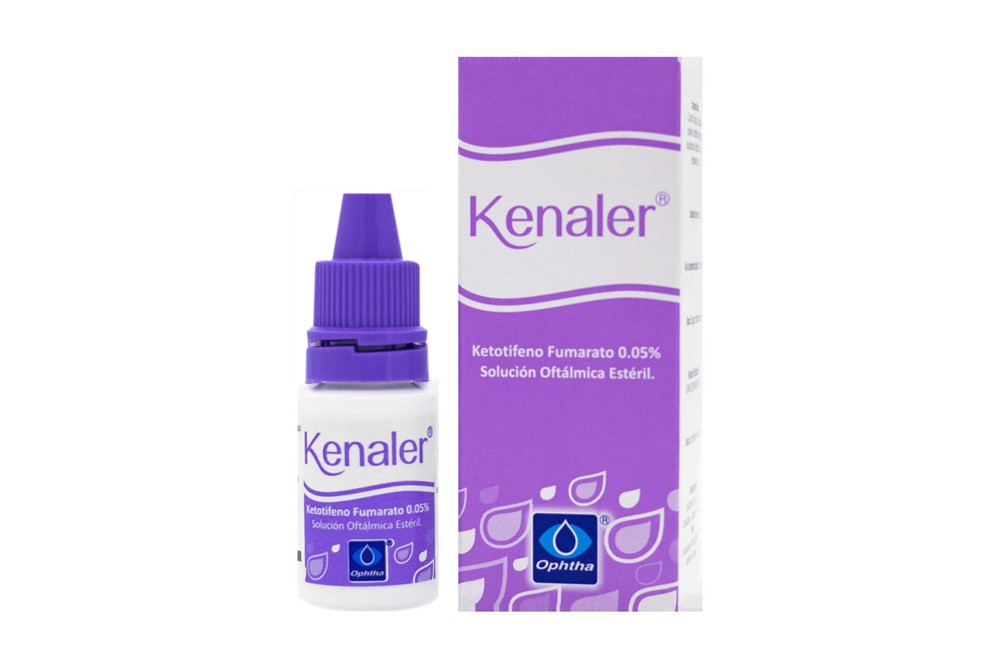 Gotas Kenaler Oftálmicas Frasco Gotero Con 5 mL