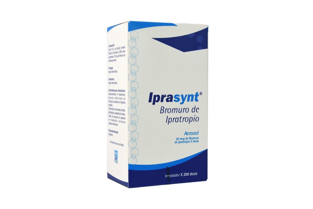 Iprasynt 20 mcg Caja Con Inhalador Con 200 Dosis