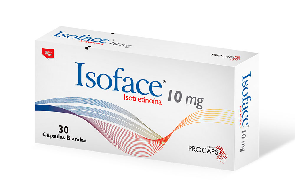 Isoface 10 mg Caja Con 30 Cápsulas Blandas