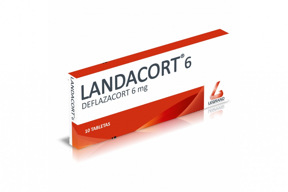 Landacort 6 mg Caja Con 10 Tabletas