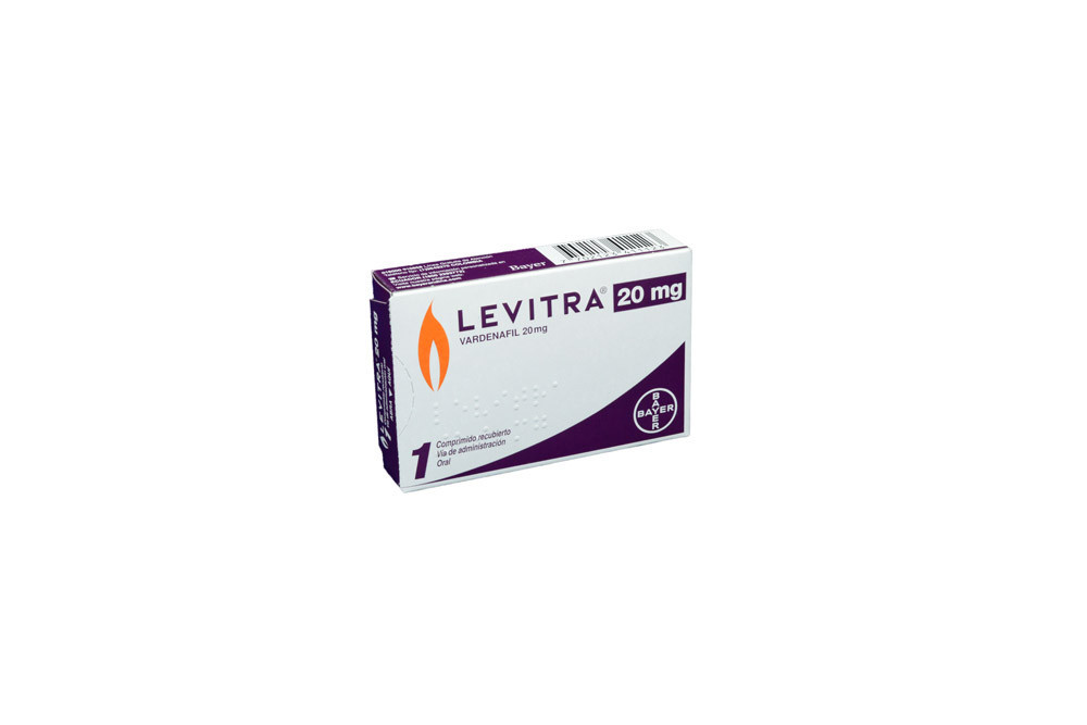 Levitra 20 mg Caja Con 1 Comprimido Recubierto