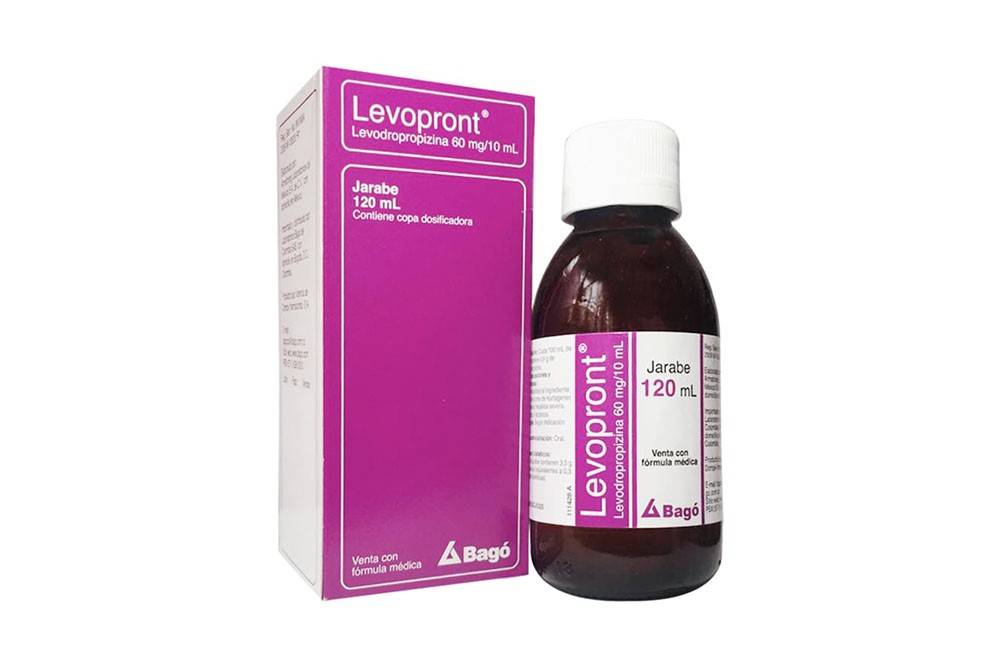 Levopront Jarabe Caja Con Frasco Con 120 mL