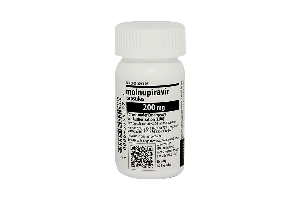 Molnupiravir 200 mg Frasco Con 40 Cápsulas