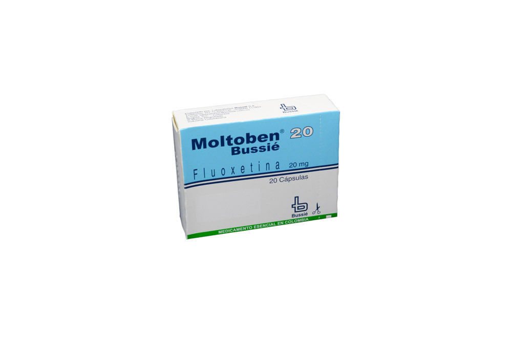 Moltoben 20 mg Caja Con 20 Cápsulas