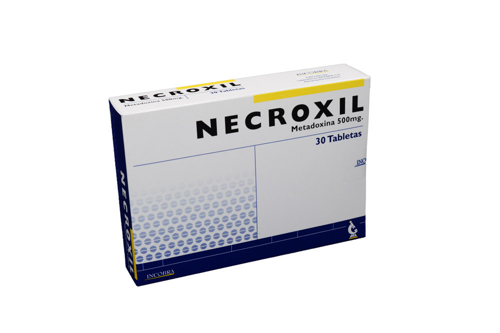 Necroxil 500 mg Caja Con 10 Tabletas