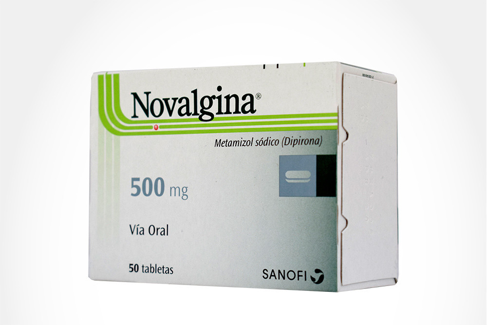 Novalgina 500 mg Caja Con 50 Tabletas