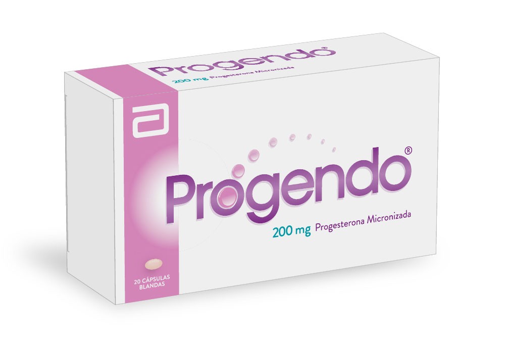 Progendo 200 mg Caja Con 20 Cápsulas