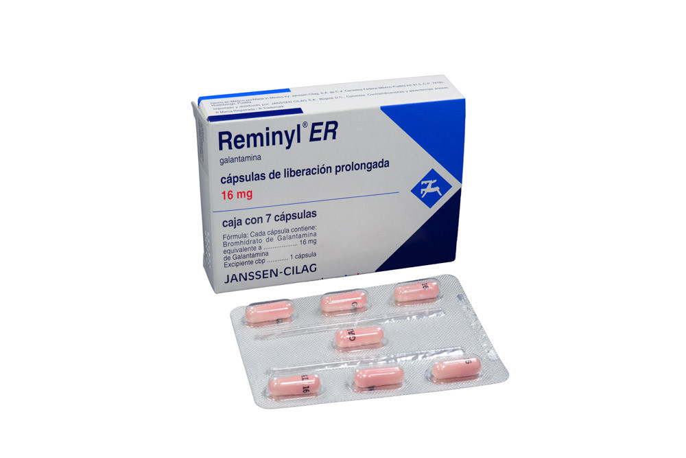 Reminyl ER 16 mg Caja Con 7 Cápsulas