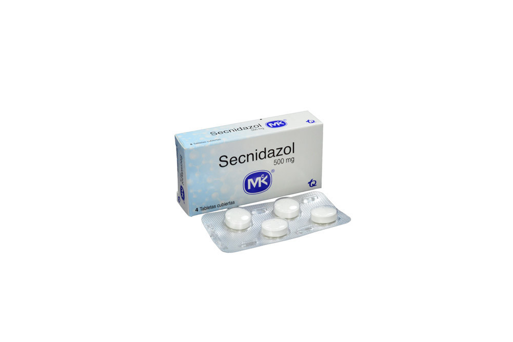 Secnidazol 500 mg Caja x 4 Tabletas Cubiertas – Tecnoquí­micas S.A